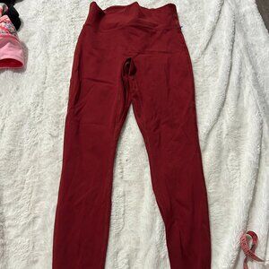 Fabletics Red High-Waisted Leggings